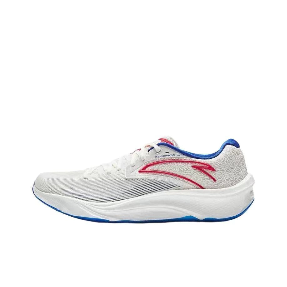 Anta Road 2 - Branco com detalhes em azul e vermelho