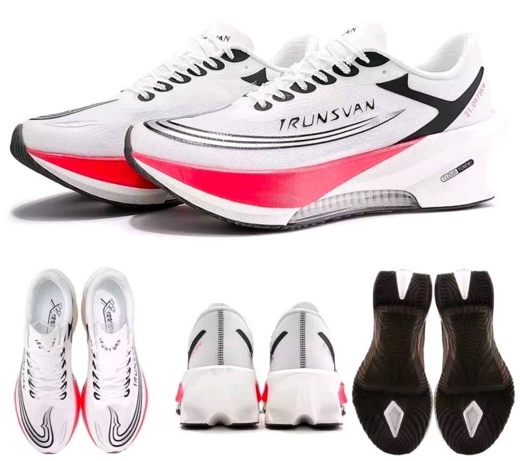 Feiran GT 3.0 - Branco com Preto e Vermelho