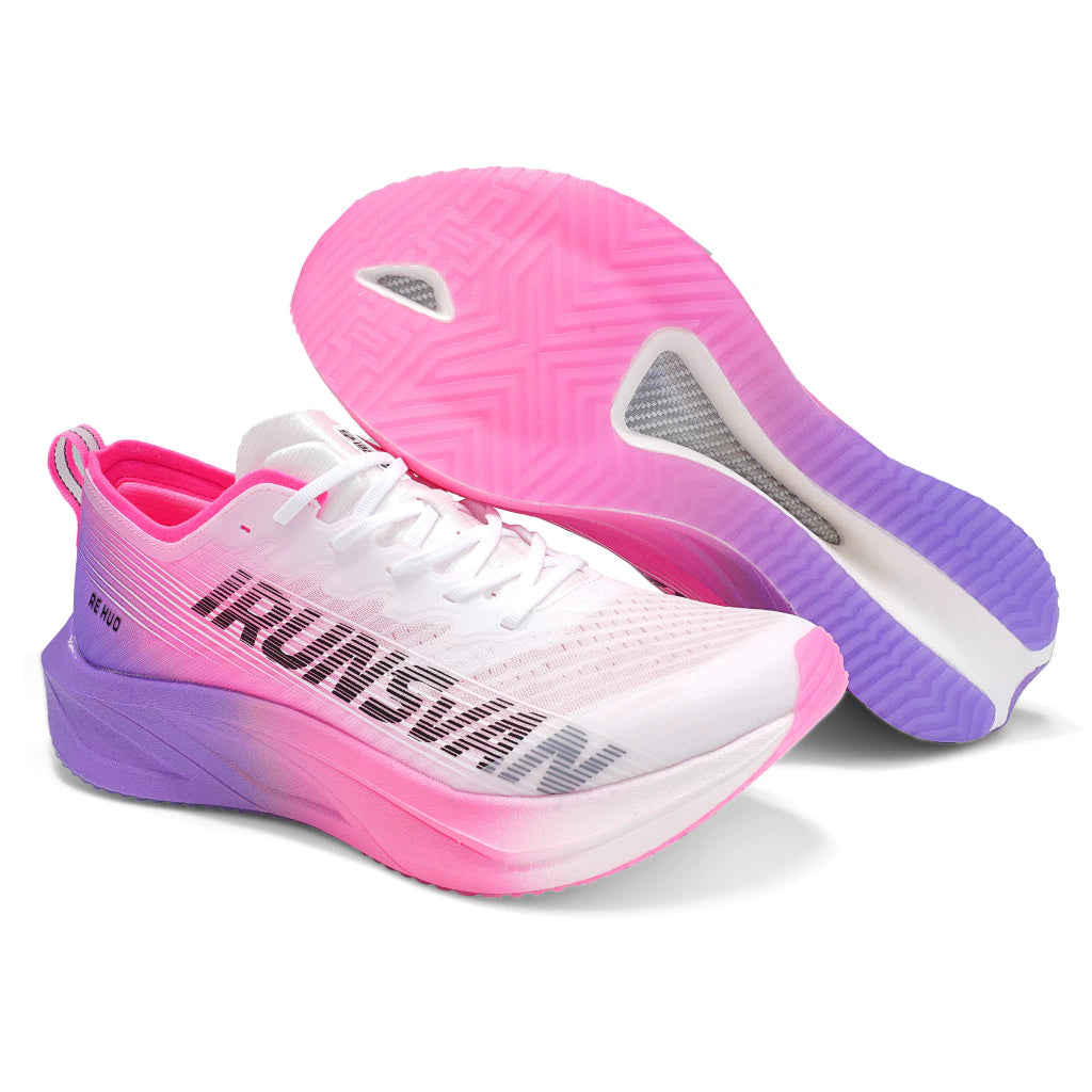 Irunsvan Heat Carbon - Roxo, rosa e branco