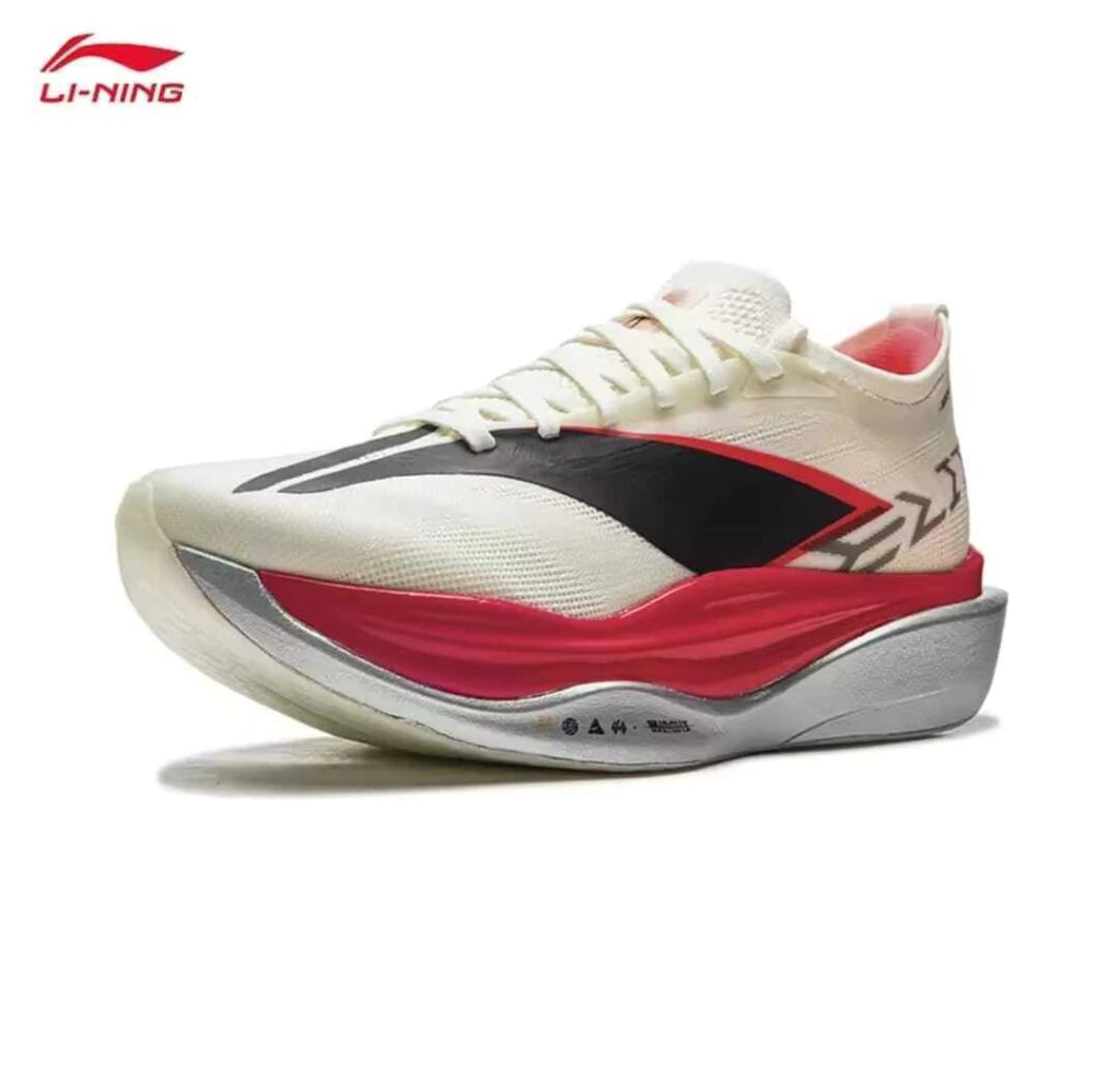 Li-Ning Feidian Elite 6 - Champagne com detalhes vermelhos