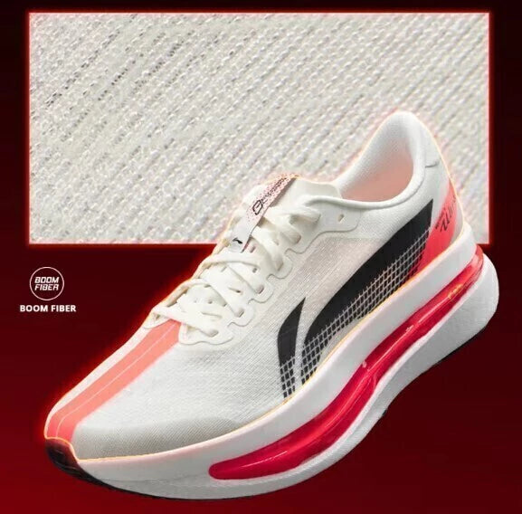 Li-Ning Red Hare 9 Ultra - Branco com Vermelho
