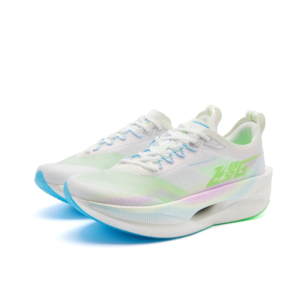Qiaodan Feiying GT - Branco com detalhes coloridos