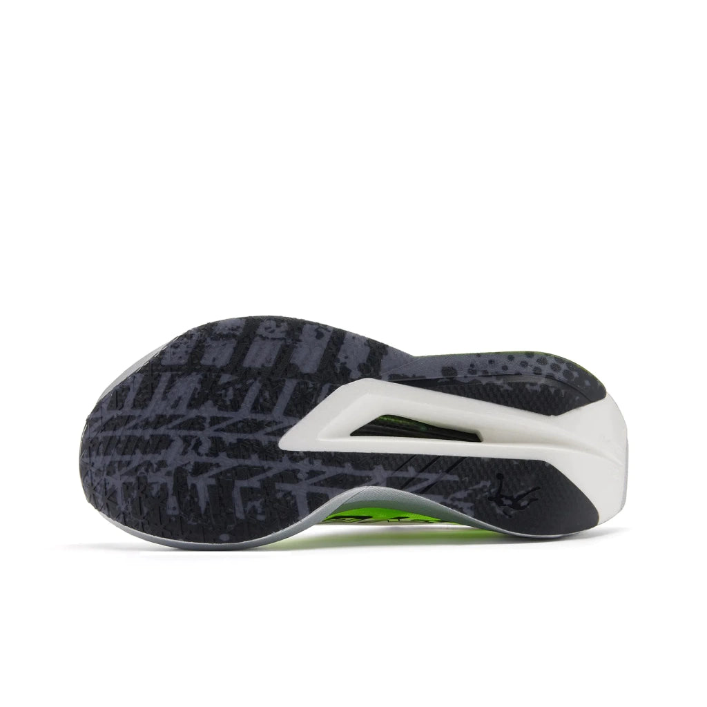 Qiaodan Feiying GT - Cinza com verde e preto