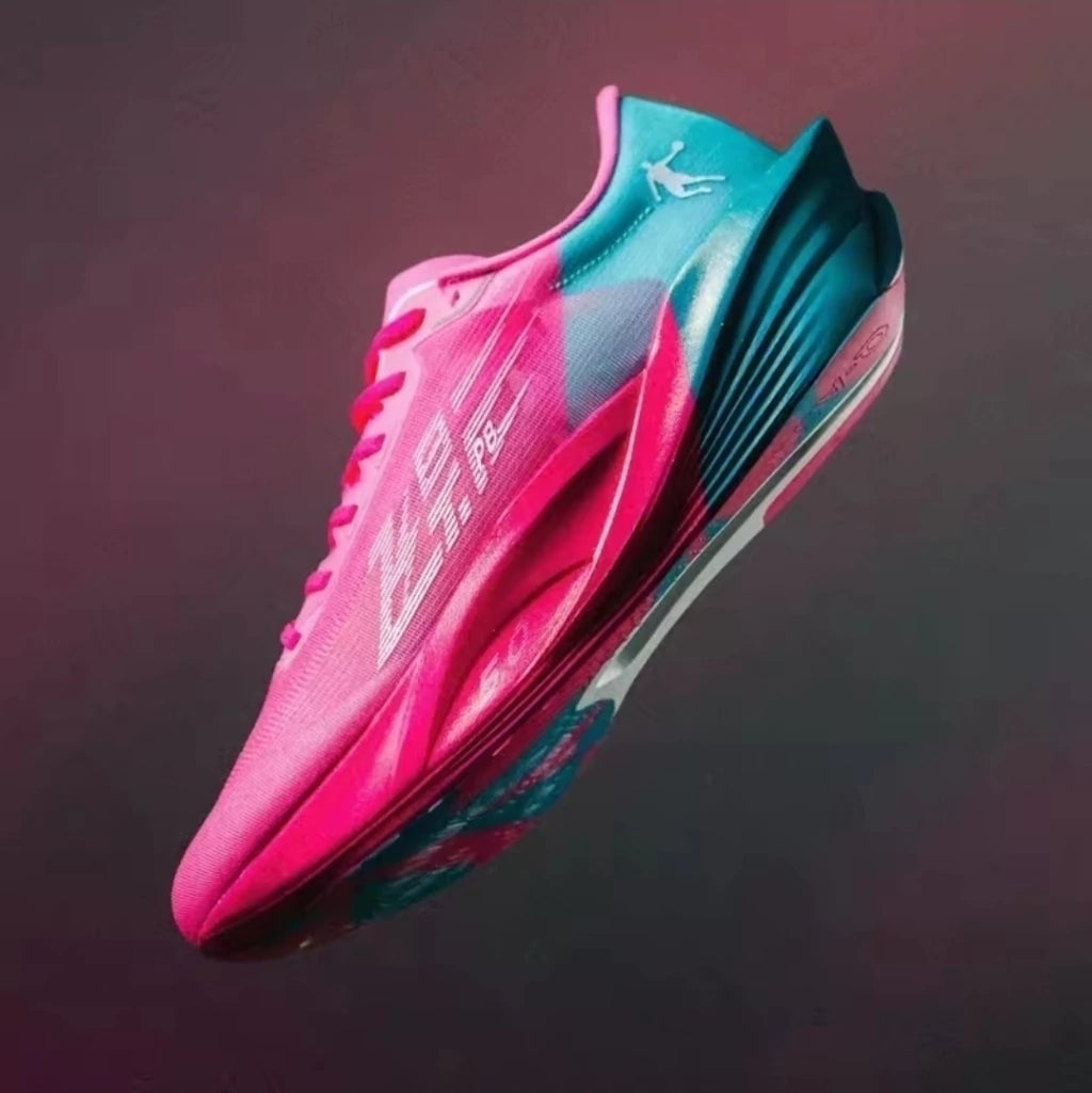 Qiaodan Feiying PB5.0 - Rosa e verde água