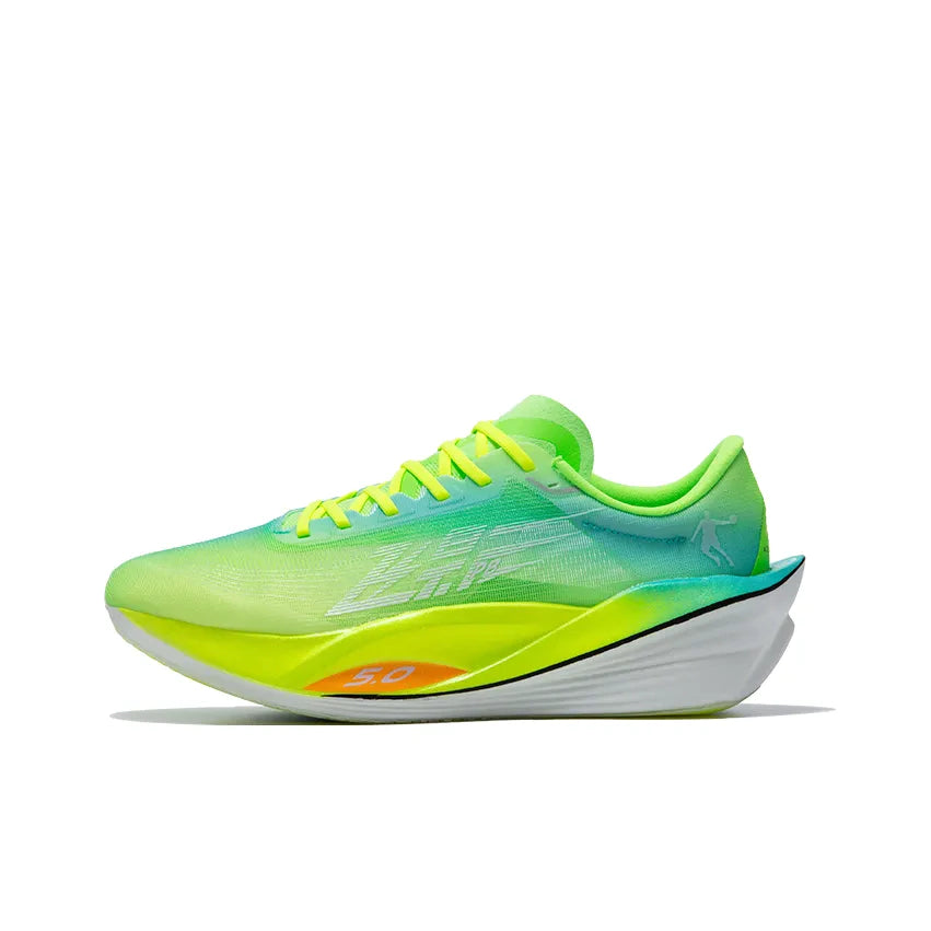 Qiaodan Feiying PB5.0 - Verde e amarelo