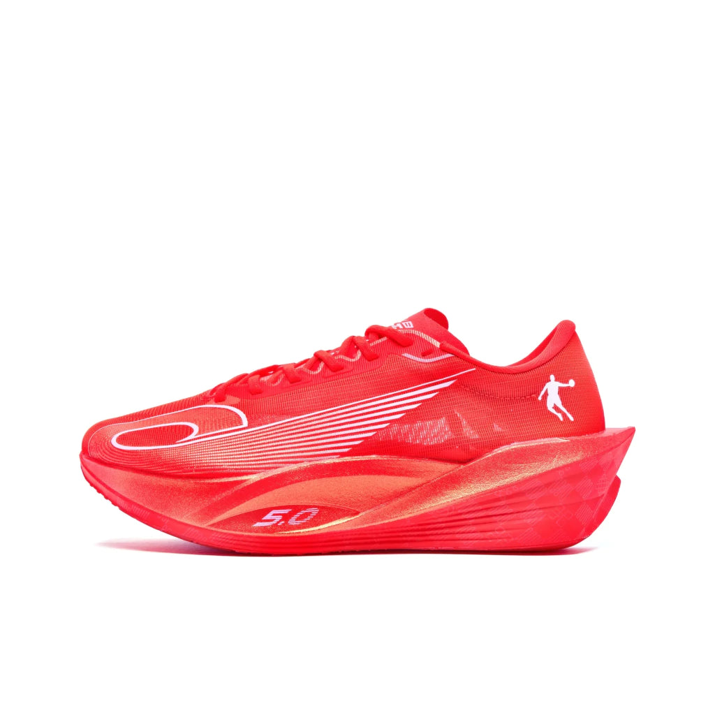 Qiaodan Feiying PB5.0 - Vermelho com detalhes