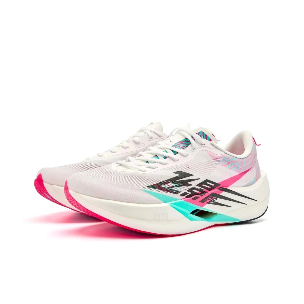Qiaodan PB 6.0 - Branco com verde e rosa