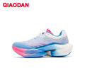 Qiaodan Plaid Thunder - Rosa, azul e branco