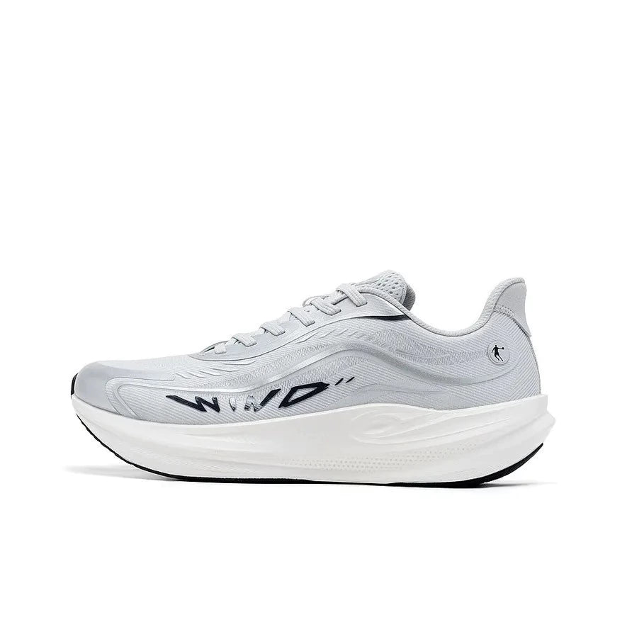 Qiaodan Wind 4TR - Cinza com Prata e Preto